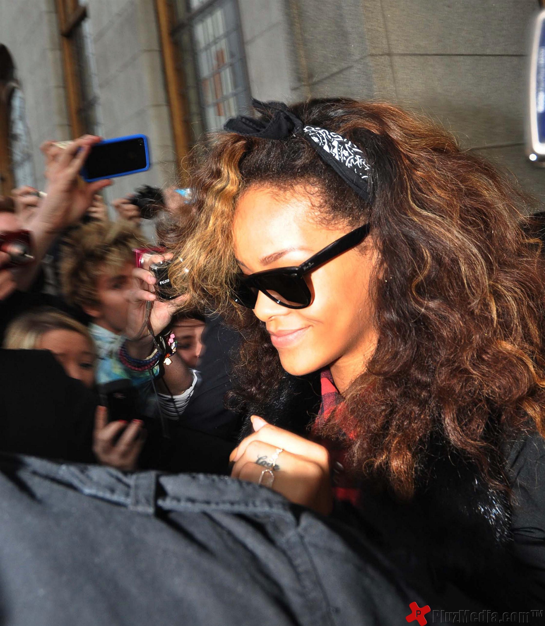 Rihanna is seen departing from the Clarence Hotel after her concert in Belfast | Picture 93756